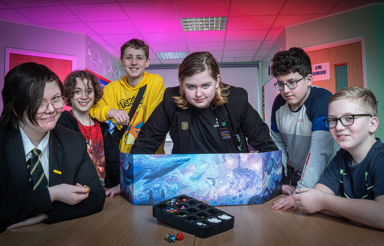 Image of Pupils take on Dungeons & Dragons  after school