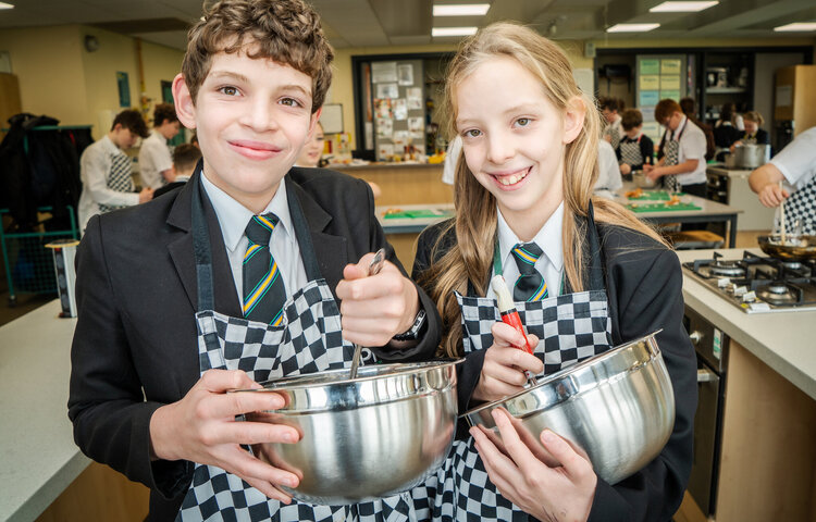 Image of Siblings become bakers for charity