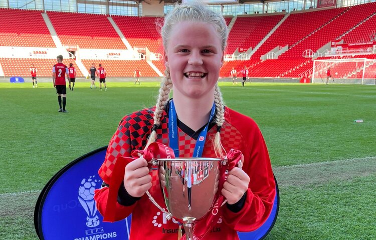 Image of She did it - Year 11 pupil becomes national champion