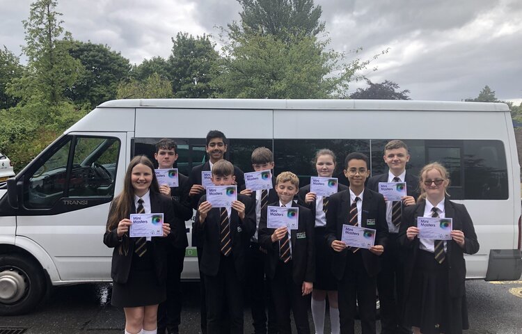 Image of Year 9 Sparks attend mini masters event