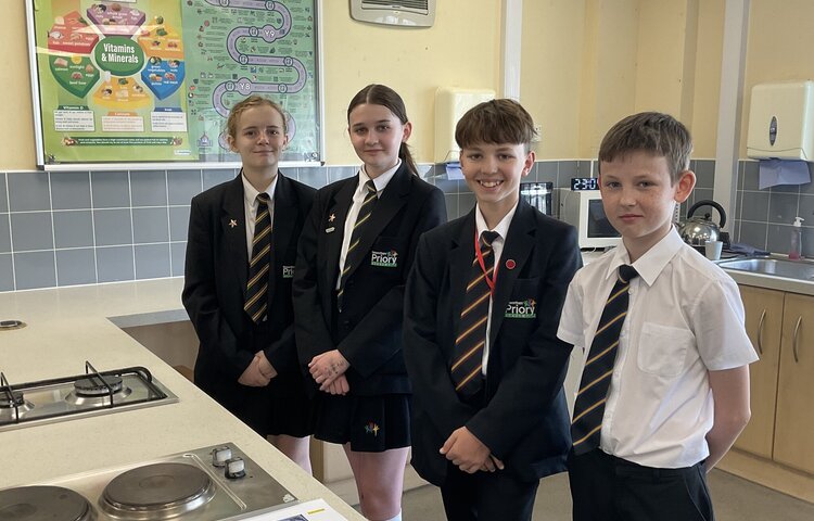 Image of Food Tech pupils design a meal for Olympic athletes