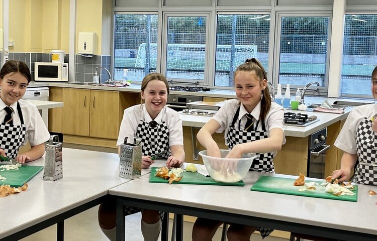 Image of It's all Greek to us at the Year 7 cookery club 