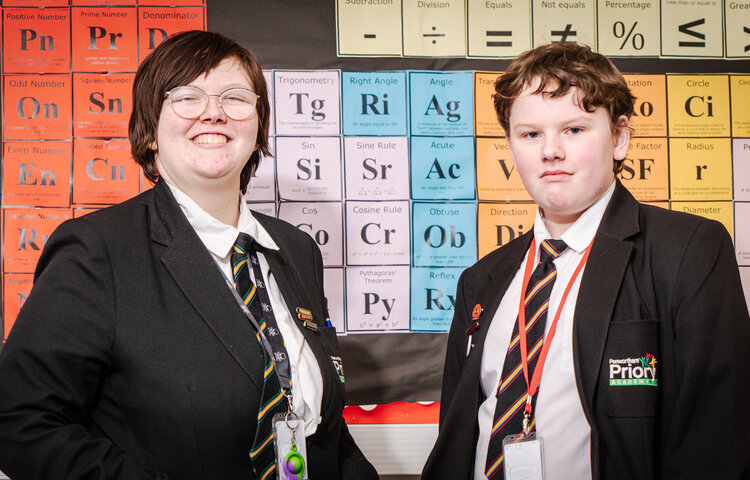Image of Shannon and Owen: I love Maths because...