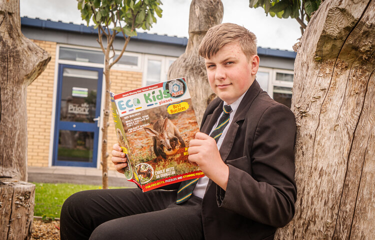 Image of Year 10 pupil takes a supporting role in sustainability event