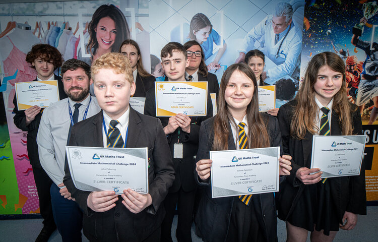 Image of Top maths pupils achieve gold in national competition