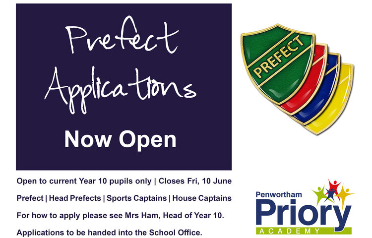 Image of Prefect Applications Now Open