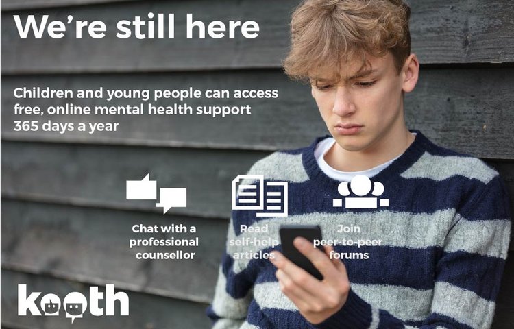 Image of Kooth.com - Online Support for Young People