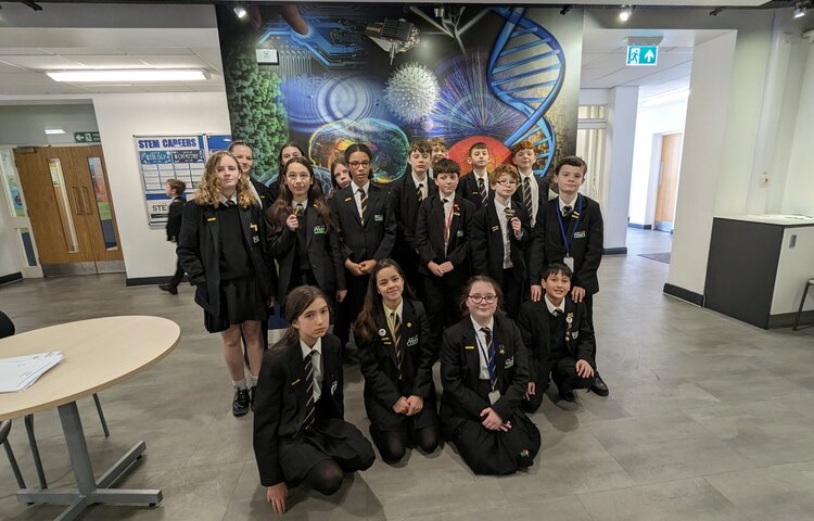 Image of Science pupils going for gold